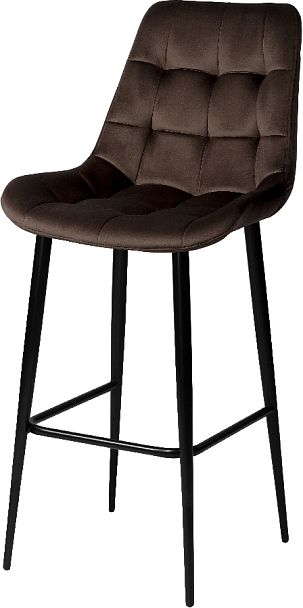 Комплект барных поворотных стульев Эйден, Confetti coffee/черный, 2 шт. - Вид 2