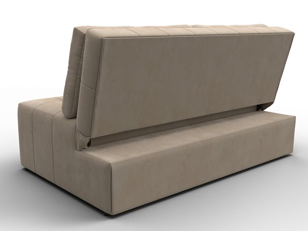 Диван прямой Лига-107 (140) Велюр бежевый - Вид 5