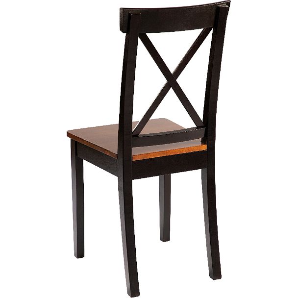 Комплект деревянных стульев с жестким сиденьем Бергольф Венге/Темный орех, 4 шт. - Вид 5