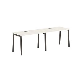 Стол 2-х местный ELWST 2367 Ясень Траун/Мокко 2326х670х750 EDIS - Фото предпросмотра