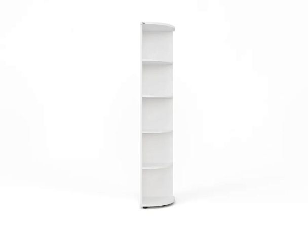 ЛАЙТ / LIGHT RLG030-35x35 Угловой стеллаж 35x35x183 Белый - Вид 4