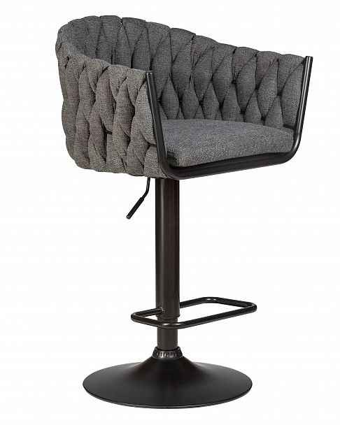 Стул барный DOBRIN LEON (графитовая ткань (LAR-275-21)) - Вид 2