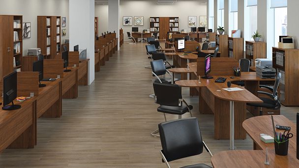 Экран боковой Trend 88x1,6x35 светлый дуб - Вид 8