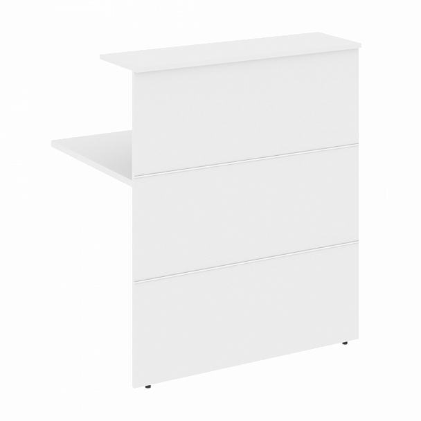 Модуль прямой высокий 980  "Onix" О.R-MP.V-98C белый бриллиант - Вид 1