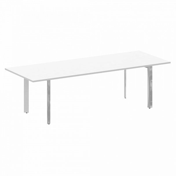 Стол переговорный на П-образном м/к "ONIX DIRECT LUX" M-O.MP-PRG-25 белый - Вид 1