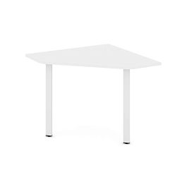 Стайл Проджект Угловой элемент перег. стола SN-6.UPRG-001 Белый/Металл Белый 1180*1180*750 - Фото предпросмотра