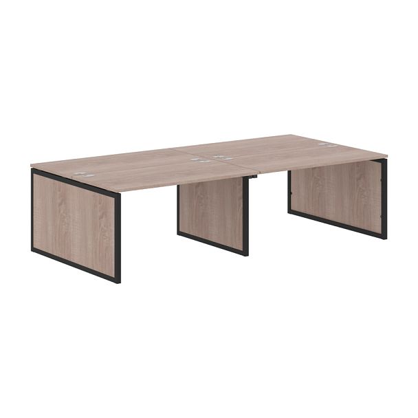 Стол 4-х местный XQPWST 2814 Дуб Сонома/Антрацит 2800х1406х750 XTEN-QP - Вид 1