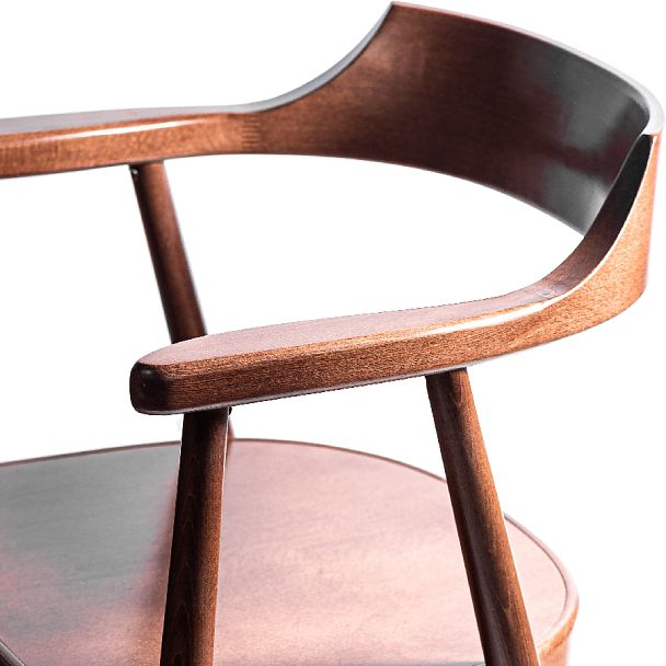 Комплект деревянных стульев с подлокотниками Боэн светлый орех, 2 шт. - Вид 7