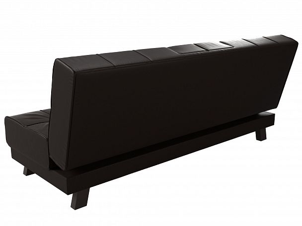 Прямой диван Винсент (полностью экокожа коричневая) - Вид 8