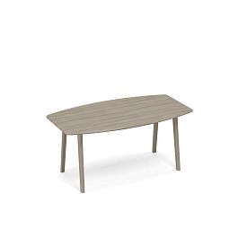 Стол для переговоров фигурный WOOD Time wood ТМ В2 142 ВЛ вяз либерти - Фото предпросмотра