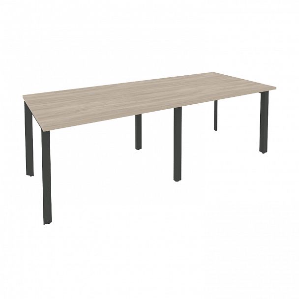 Стол переговорный "Onix" O.MP-PRG-2.2 дуб аттик/антрацит - Вид 1