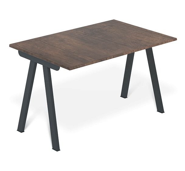 Стол Sheffilton SHT-TU92/TT 120/80 МДФ антрацит/палисандр - Вид 2