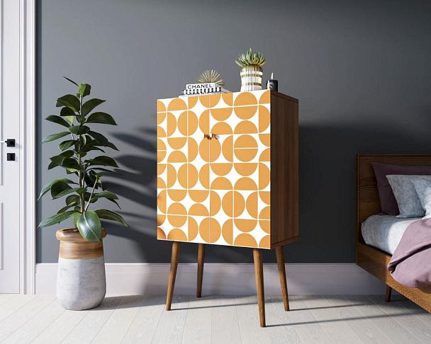 Комод на высоких ножках Berber 14 принт арт BB09/Print_14 - Вид 3