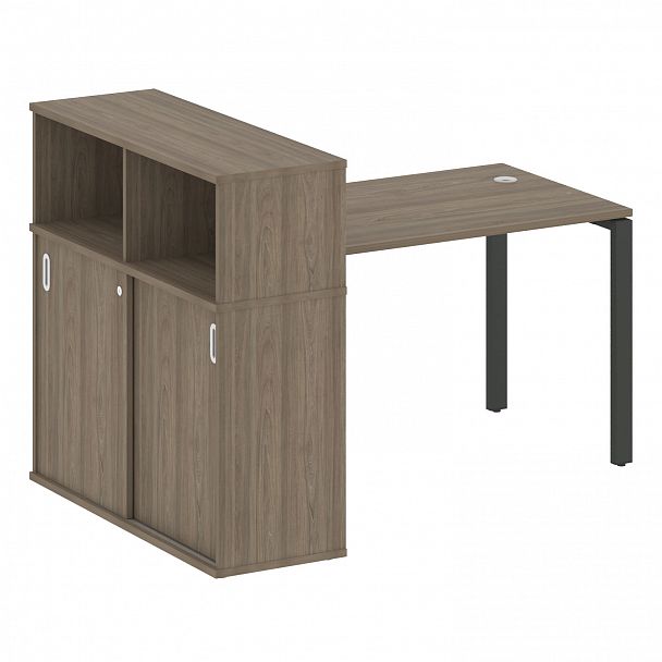 Рабочая станция "Metal System" БП.РС-СШК-3.2 вяз/антрацит - Вид 1