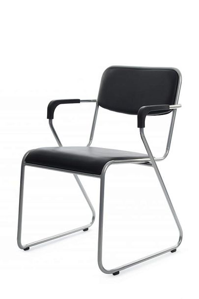 Кресло Nix Plus RCH OMKL-03 Черный/Металл окрашенный Хром - Вид 7