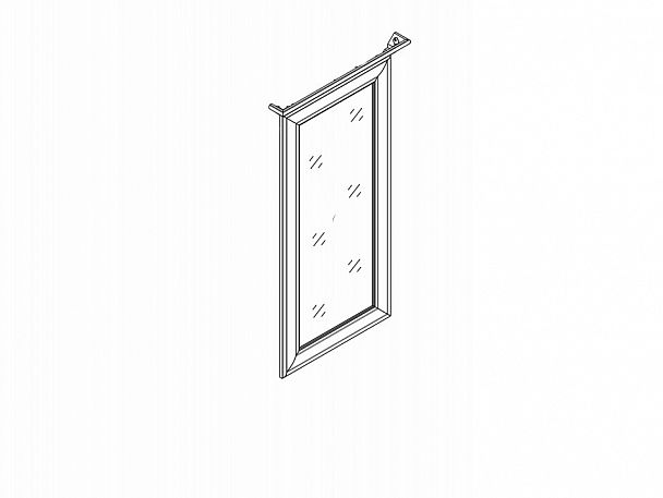 Зеркало настенное Кентаки LUS/50 - Вид 2
