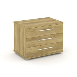 Rift Тумба опорная/приставная RF.TOP-022 Дуб Винченцо/Металл Белый 700*450*523 - Фото предпросмотра