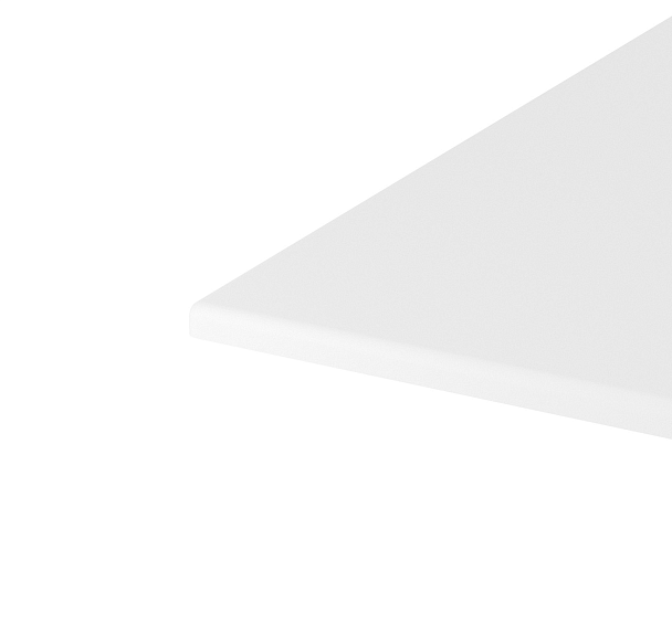 Столешница Sheffilton SHT-TT 80/80 МДФ белоснежная шагрень - Вид 4