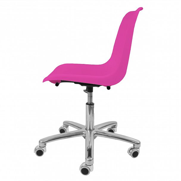 Кресло  "Vicenza SW на крестовине CINA алюминий" фиолетовый - Вид 4