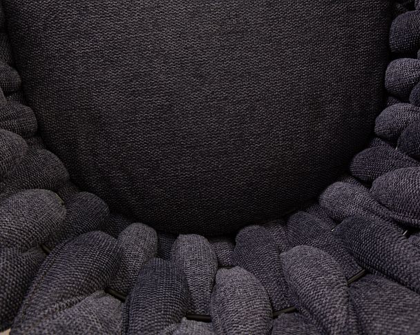 Стул барный DOBRIN LEON (синяя ткань (LAR-275-29)) - Вид 10