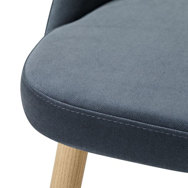 Стул Lars Diag grey/нат.дуб - Вид 5