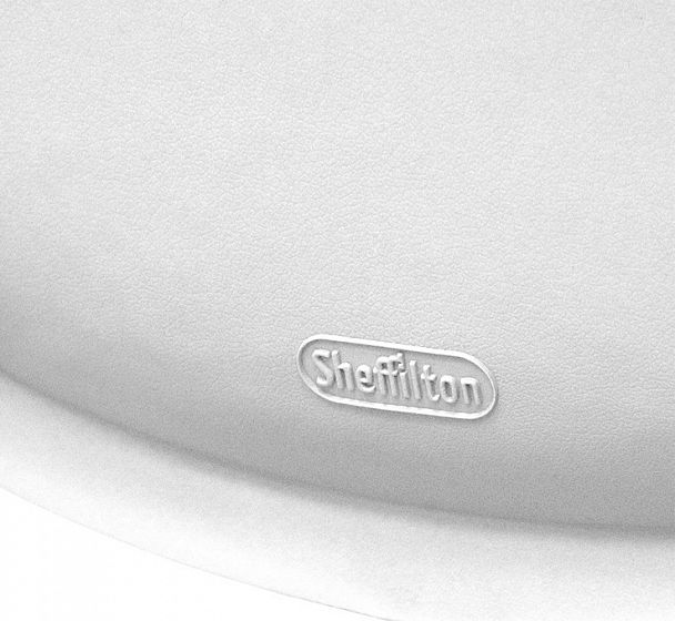 Стул Sheffilton SHT-S76 белый пластиковый белый/хром лак, стопируемый - Вид 5