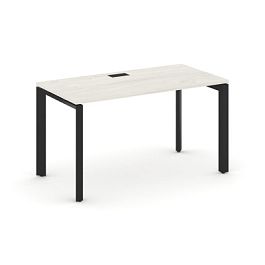 Стайл Проджект Некст / Style Project Next Стол письменный SN-59P.SP-015 Дуб Наварра/Металл Черный/Черный Заглушка 1780*700*750 - Фото предпросмотра