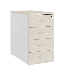 Тумба приставная Tess 42x80x75 дуб шамони светлый - Фото предпросмотра