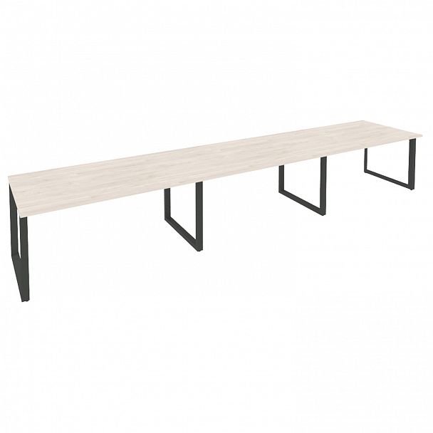 Стол переговорный "Onix" O.MO-PRG-3.4 денвер светлый/антрацит - Вид 1