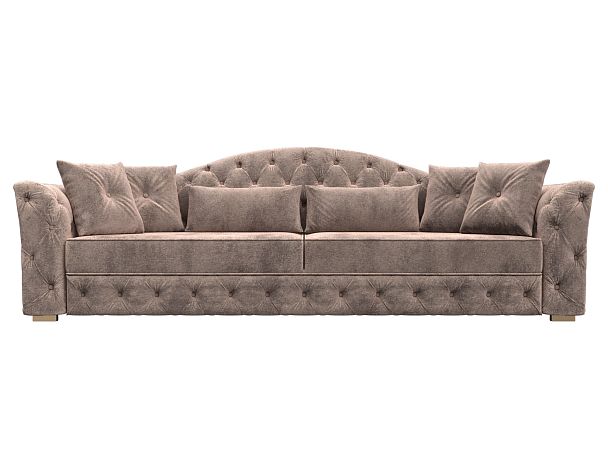 Диван прямой Артис Велюр бежевый - Вид 2