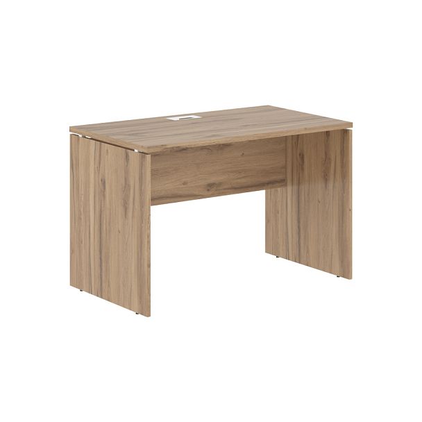 Стол прямой EDST 1167 Дуб Денвер светлый/Белый 1160х670х750 EDIS - Вид 1