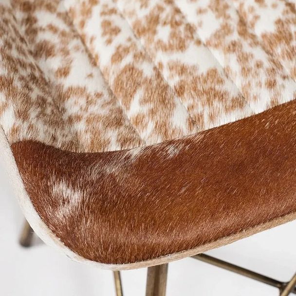 Стул Secret de Maison Имес Родео/Eames Rodeo (мод. M-13098), металл/шкура буйвола, античная медь - Вид 5