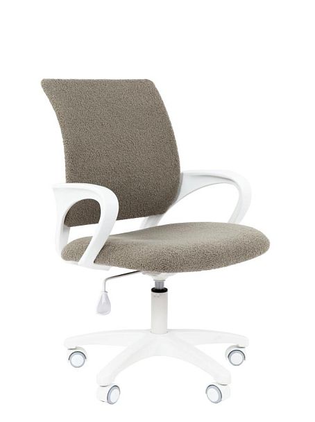 Кресло Chairman Kids 103 Россия ткань В оливка, белый пластик LT - Вид 1