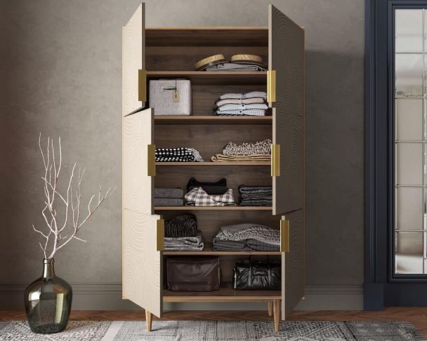 Большой комод с шестью дверками Line R20/beige - Вид 2