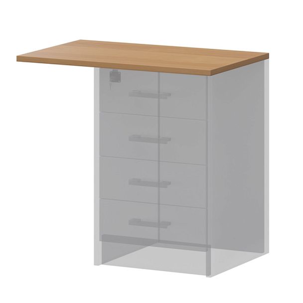 Крышка к приставным тумбам А-706.Ф Ольха 730x450x22 Арго - Вид 1