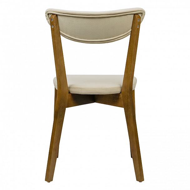 Стул Ruby велюр светло-бежевый Velutto-04, светлый орех - Вид 4