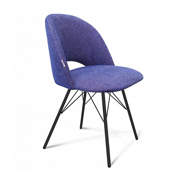 Стул Sheffilton SHT-ST34/S37 синий мираж/черный муар - Вид 1