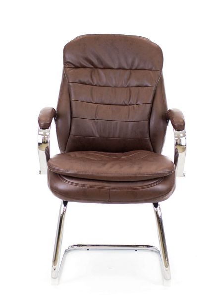Кресло Everprof Valencia CF Экокожа Коричневый - Вид 3