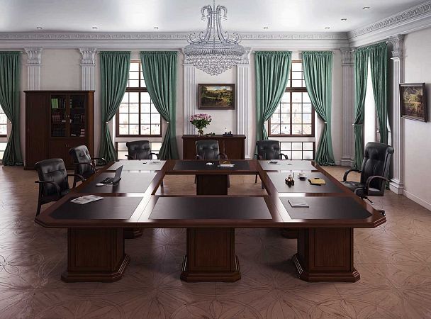 Приставка подкатная Ministry 120x80x80 орех южный - Вид 6