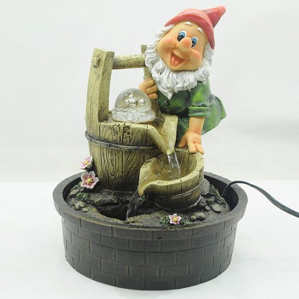 Фонтан настольный (31 см) Гном хозяин GANF-02 Б0043458 - Вид 1