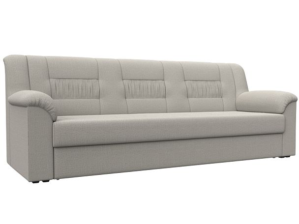 Диван прямой Карелия Рогожка бежевый - Вид 1