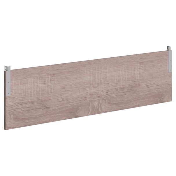 Фронтальная панель подвесная XGDST 147.1 Дуб Сонома/Нержавеющая сталь 1300х350х18 XTEN GLOSS - Вид 1