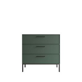 Комод с тремя ящиками Nicole NLN12G - Фото предпросмотра