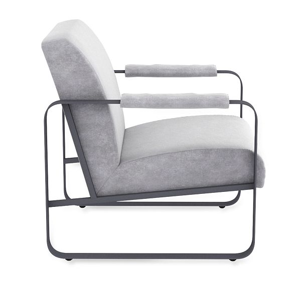 Кресло Sheffilton SHT-AMS1-2 серое утро/антрацит - Вид 3