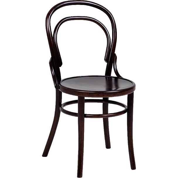 Стул деревянный венский Тонэт №14 темный орех - Вид 3