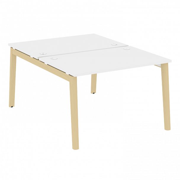 Рабочая станция "Onix wood" OW.D.RS-2.2.8 белый/дуб светлый - Вид 1