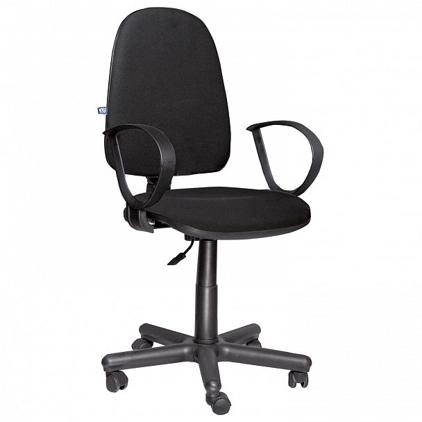 Кресло "Jupiter GTP", с подлокотниками, черное, C-11 - Вид 2