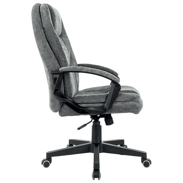 Кресло офисное BRABIX PREMIUM "Trend EX-568", велюр, серое, 533013 - Вид 5