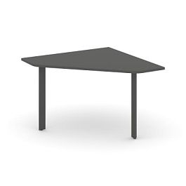 Style Project Next Угловой элемент переговорного стола SN-59.UPRG-031 Антрацит/Металл Антрацит 1180*1180*750 - Фото предпросмотра