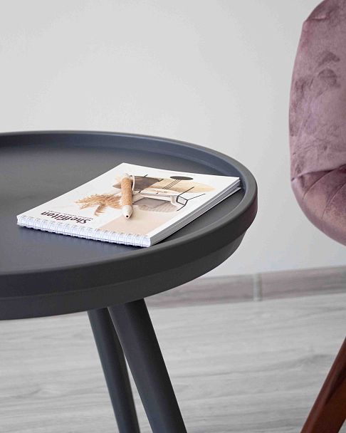 Столик журнальный Sheffilton SHT-CT84 серый - Вид 9